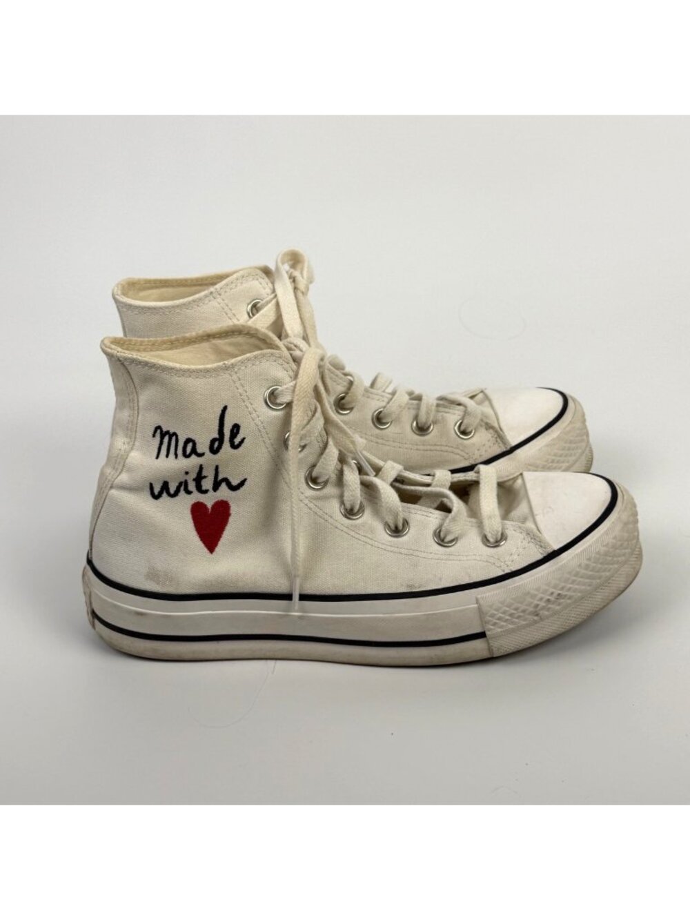 Women's  Converse Chuck Taylor All Star Lift High Valentine's Day Made With Love
